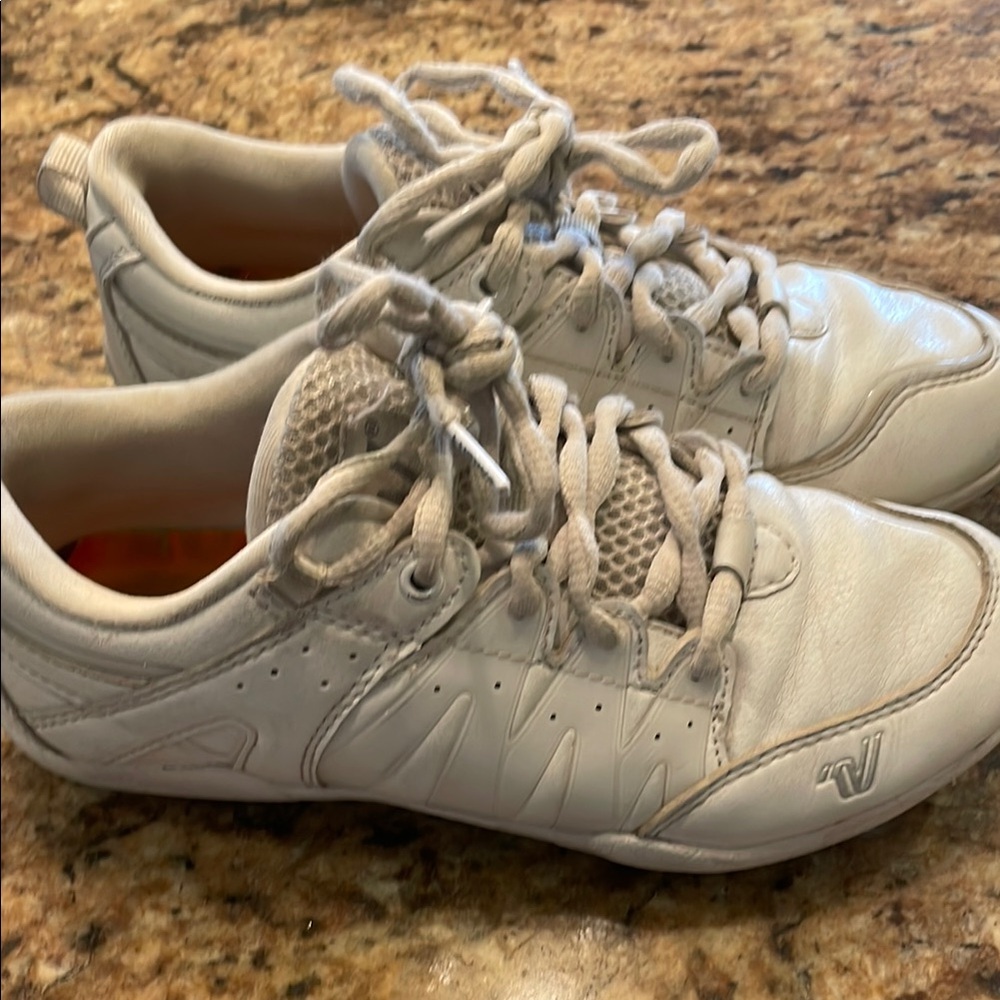 White Athletic Sneakers cheer Varsity charge shoes